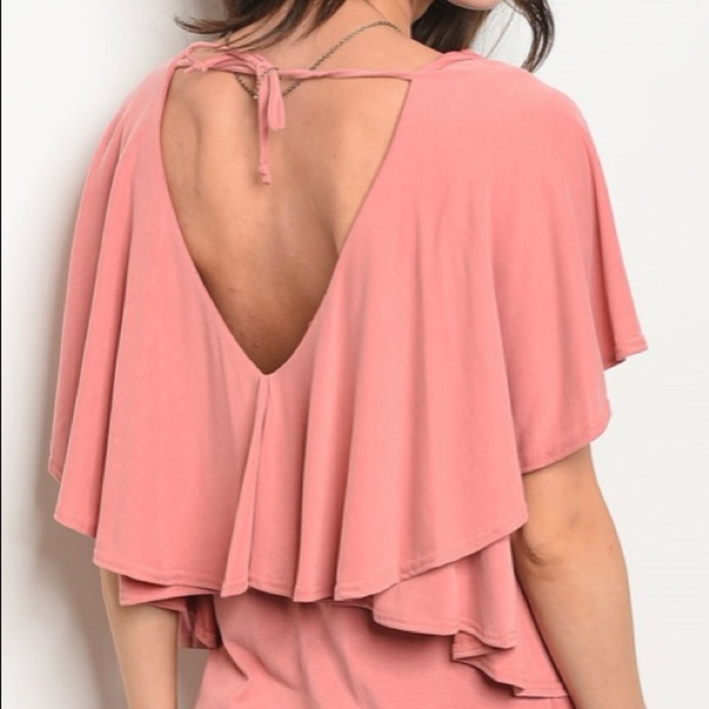 Open Back Mini Dress S-M-L - Picture 4 of 6